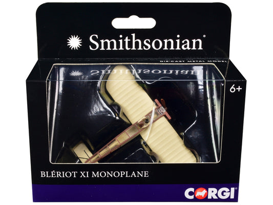Bleriot XI Monoplane with Pilot Figure "Smithsonian" Series Diecast Model by Corgi by Corgi