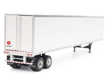 Great Dane Champion 53ft Dry Cargo Trailer White "Transport Series" 1/50 Diecast Model by Diecast Masters by Diecast Masters