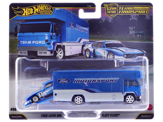 "Team Transport" 3 piece Set J 2025 "Car Culture" Series Diecast Model Cars by Hot Wheels by Hotwheels