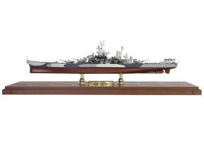 USS Missouri (BB-63) Iowa-class Battleship "Battle of Okinawa" (1945) United States Navy (Full Hull Edition) "Battleship" Series 1/700 Diecast Model by Forces of Valor by Forces Of Valor