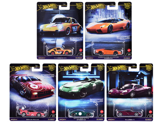 "Exotic Envy" 5 piece Set "Car Culture" 2024 Series G Diecast Model Cars by Hot Wheels by Hotwheels