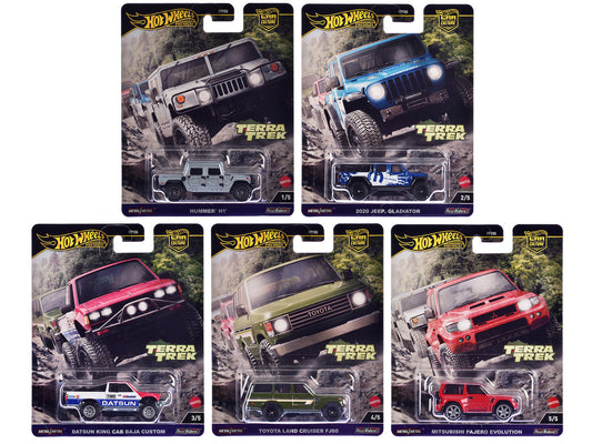 "Terra Trek" 5 piece Set "Car Culture" 2024 Series C Diecast Model Cars by Hot Wheels by Hotwheels
