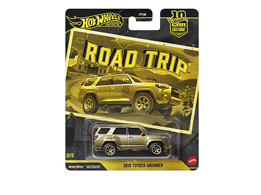 "Road Trip" 5 piece Set "Car Culture 10th Anniversary" Series V Diecast Model Cars by Hot Wheels by Hotwheels