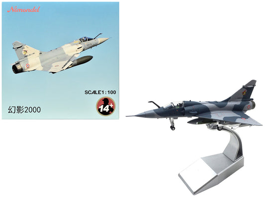 Dassault Mirage 2000C Fighter Aircraft "EC 1/12 Cambresis SPA 162 Tigre NATO Tiger Meet Belgium" (2009) Armee de l'Air (French Air Force) 1/100 Diecast Model Airplane by Other