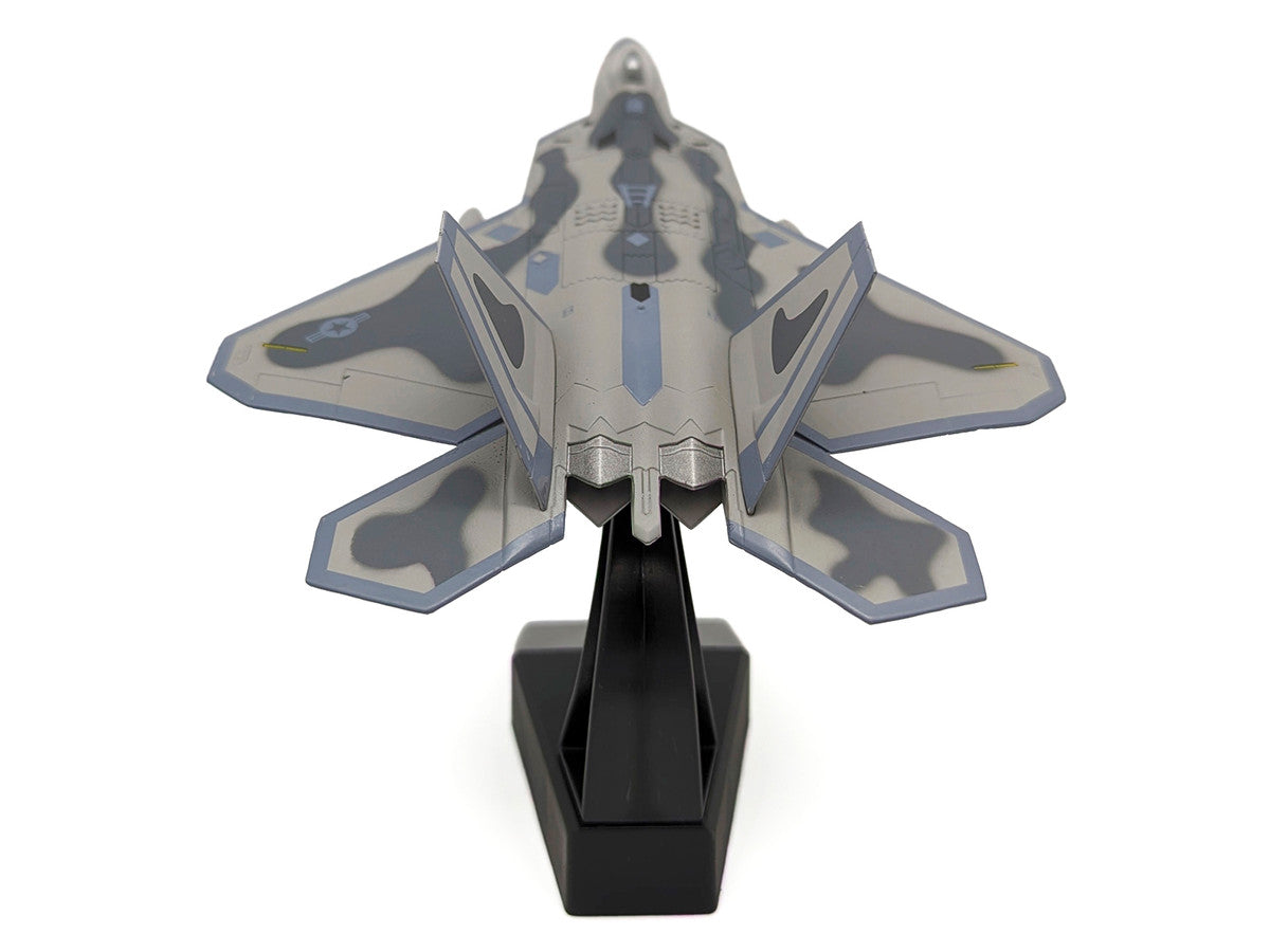 Lockheed Martin F-22A Raptor Aircraft "Spirit of America 412th Test Wing Edwards Air Force Base" (1997) United States Air Force 1/100 Diecast Model Airplane by Other