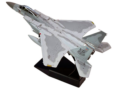 McDonnell Douglas F-15C Eagle Aircraft "MiG Killer Gulf Spirit 58th Tactical Fighter Squadron 33rd Tactical Fighter Wing Desert Storm" (1991) United States Air Force 1/100 Diecast Model Airplane by Other