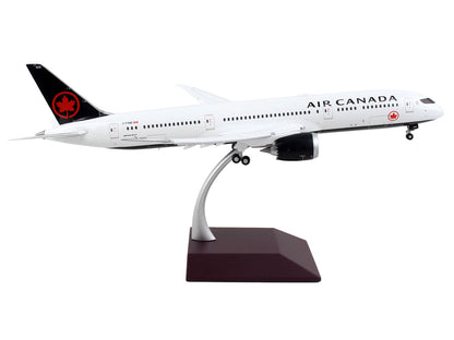Boeing 787-9 Commercial Aircraft with Flaps Down "Air Canada" White with Black Tail "Gemini 200" Series 1/200 Diecast Model Airplane by GeminiJets by GeminiJets