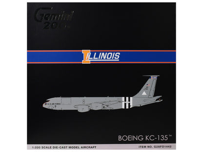 Boeing KC-135R Stratotanker Tanker Aircraft "Illinois Air National Guard" (63-7981) United States Air Force "Gemini 200" Series 1/200 Diecast Model by GeminiJets by GeminiJets