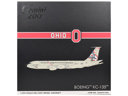 Boeing KC-135 Stratotanker Tanker Aircraft "63-8013 Ohio Air National Guard" United States Air Force "Gemini 200" Series 1/200 Diecast Model Airplane by GeminiJets