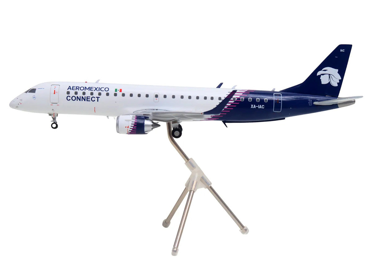 Embraer ERJ-190 Commercial Aircraft "Aeromexico Connect" (XA-IAC) White with Blue Tail "Gemini 200" Series 1/200 Diecast Model Airplane by GeminiJets by GeminiJets
