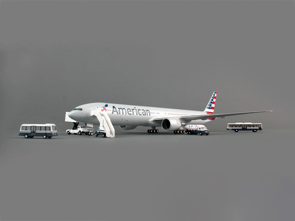 Airport Service Vehicles Set of 5 pieces "Gemini 200" Series Diecast Models by GeminiJets by GeminiJets
