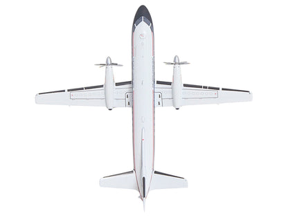 Saab 340A Commercial Aircraft "Delta Connection - Business Express Airlines" (N749BA) White with Dark Blue and Red Stripes "Gemini 200" Series 1/200 Diecast Model by GeminiJets by GeminiJets