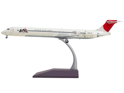McDonnell Douglas MD-90 Commercial Aircraft "Japan Airlines" (JA002D) White with Red Tail "Gemini 200" Series 1/200 Diecast Model by GeminiJets by GeminiJets