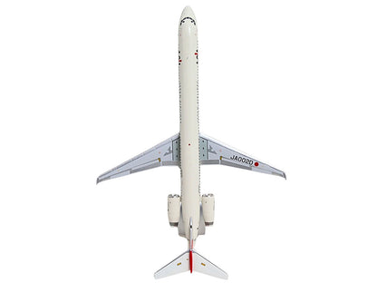 McDonnell Douglas MD-90 Commercial Aircraft "Japan Airlines" (JA002D) White with Red Tail "Gemini 200" Series 1/200 Diecast Model by GeminiJets by GeminiJets