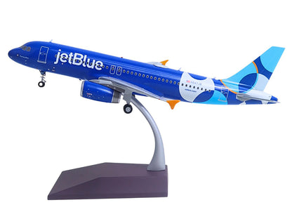 Airbus A320 Commercial Aircraft "JetBlue Airways - Forever Blue" (N547JB) Blue with Graphics "Gemini 200" Series 1/200 Diecast Model Airplane by GeminiJets by GeminiJets