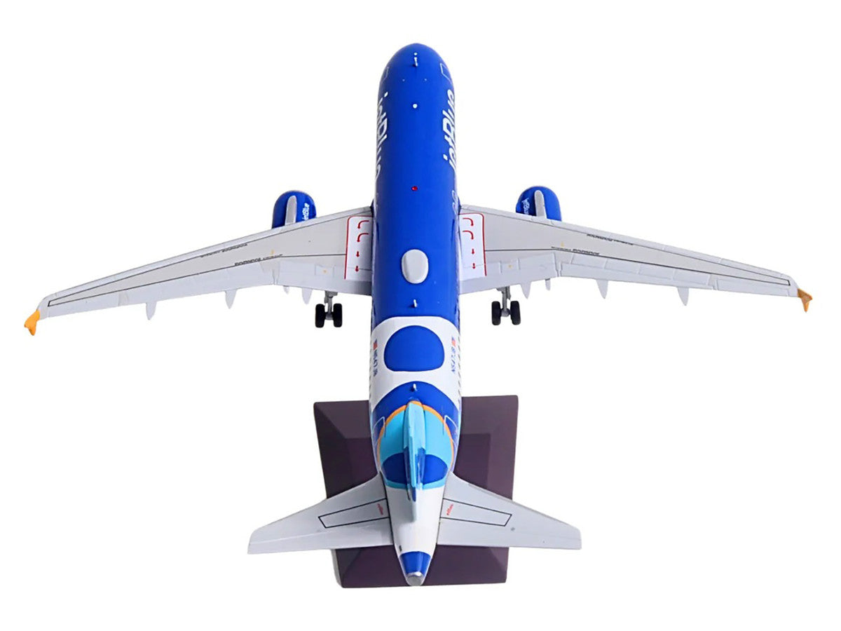 Airbus A320 Commercial Aircraft "JetBlue Airways - Forever Blue" (N547JB) Blue with Graphics "Gemini 200" Series 1/200 Diecast Model Airplane by GeminiJets by GeminiJets