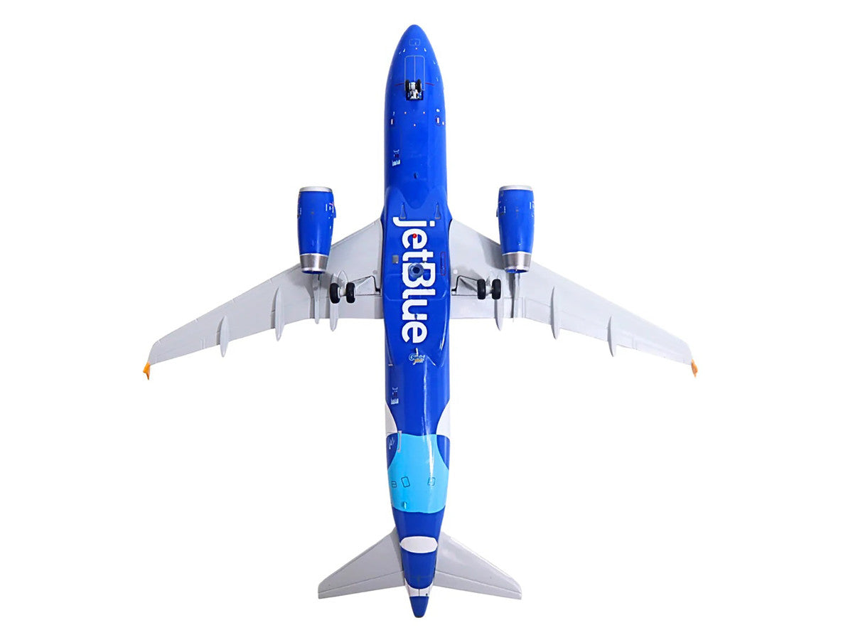 Airbus A320 Commercial Aircraft "JetBlue Airways - Forever Blue" (N547JB) Blue with Graphics "Gemini 200" Series 1/200 Diecast Model Airplane by GeminiJets by GeminiJets