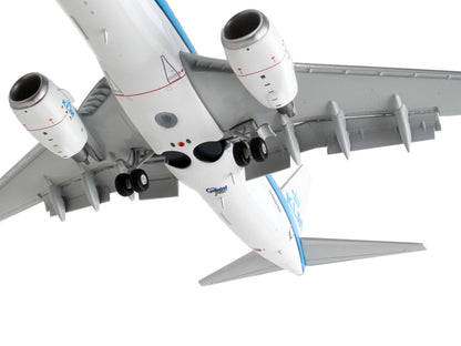 Boeing 737-700 Commercial Aircraft with Flaps Down "KLM Royal Dutch Airlines" Blue with White Tail "Gemini 200" Series 1/200 Diecast Model Airplane by GeminiJets by GeminiJets