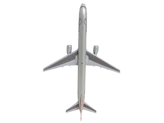 Boeing 757-300 Commercial Aircraft "Northwest Airlines" (N587NW) Silver with Red Tail "Gemini 200" Series 1/200 Diecast Model by GeminiJets by GeminiJets