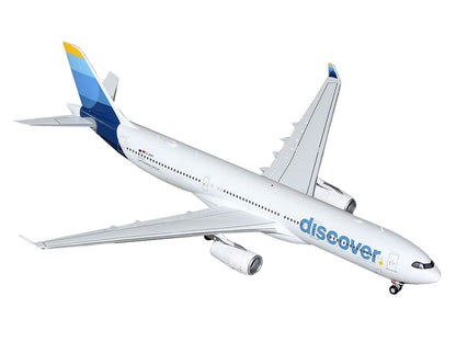 Airbus A330-300 Commercial Aircraft "Discover Airlines" (D-AIKK) White with Blue Tail "Gemini 200" Series 1/200 Diecast Model Airplane by GeminiJets by GeminiJets