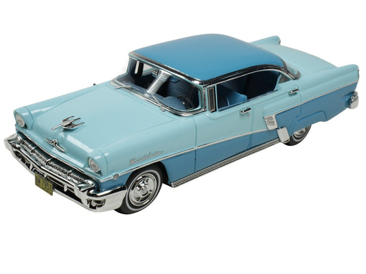 1956 Mercury Montclair Phaeton Lauderdale Blue and Niagara Blue with Blue Interior Limited Edition to 200 pieces Worldwide 1/43 Model Car by Goldvarg Collection by Goldvarg Collection