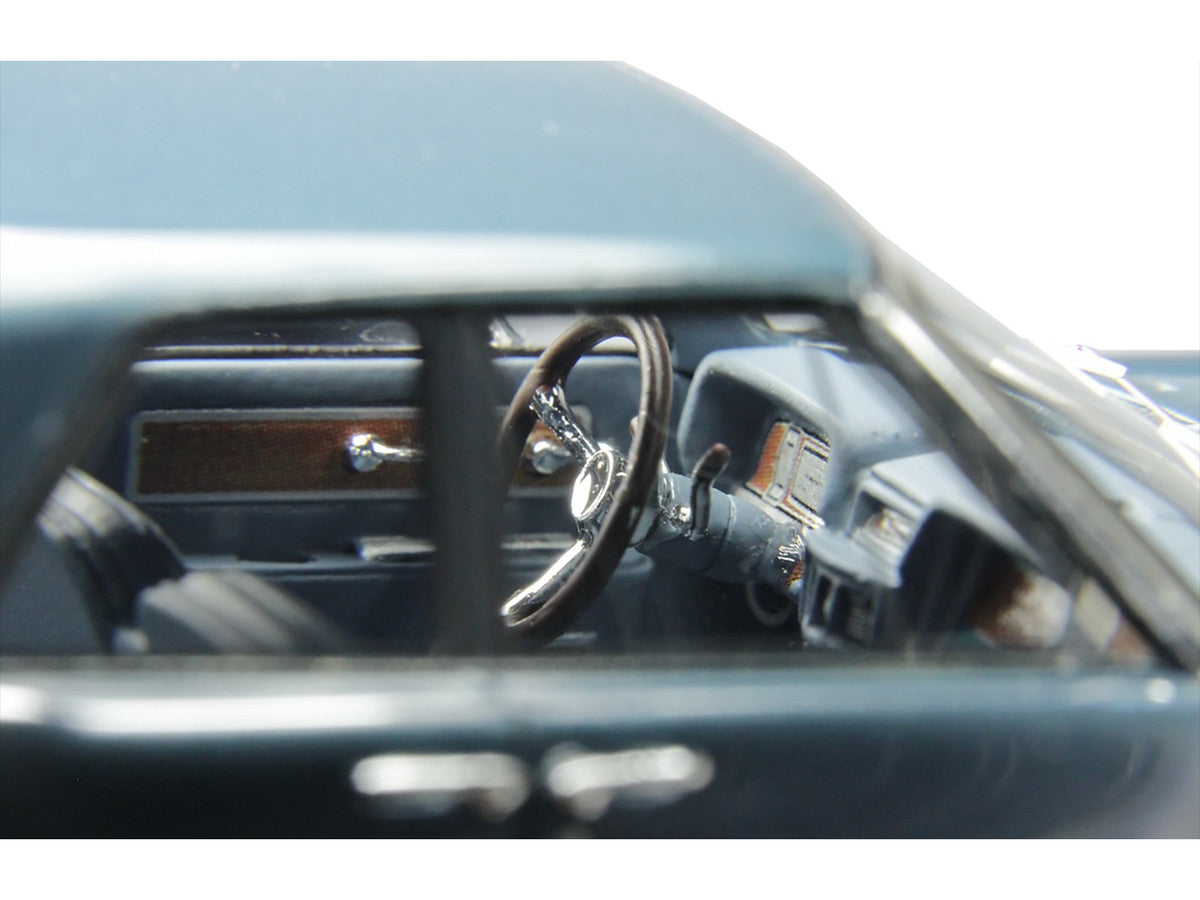 1962 Lincoln Continental Oxford Gray Metallic with Blue Interior Limited Edition to 200 pieces Worldwide 1/43 Model Car by Goldvarg Collection by Goldvarg Collection