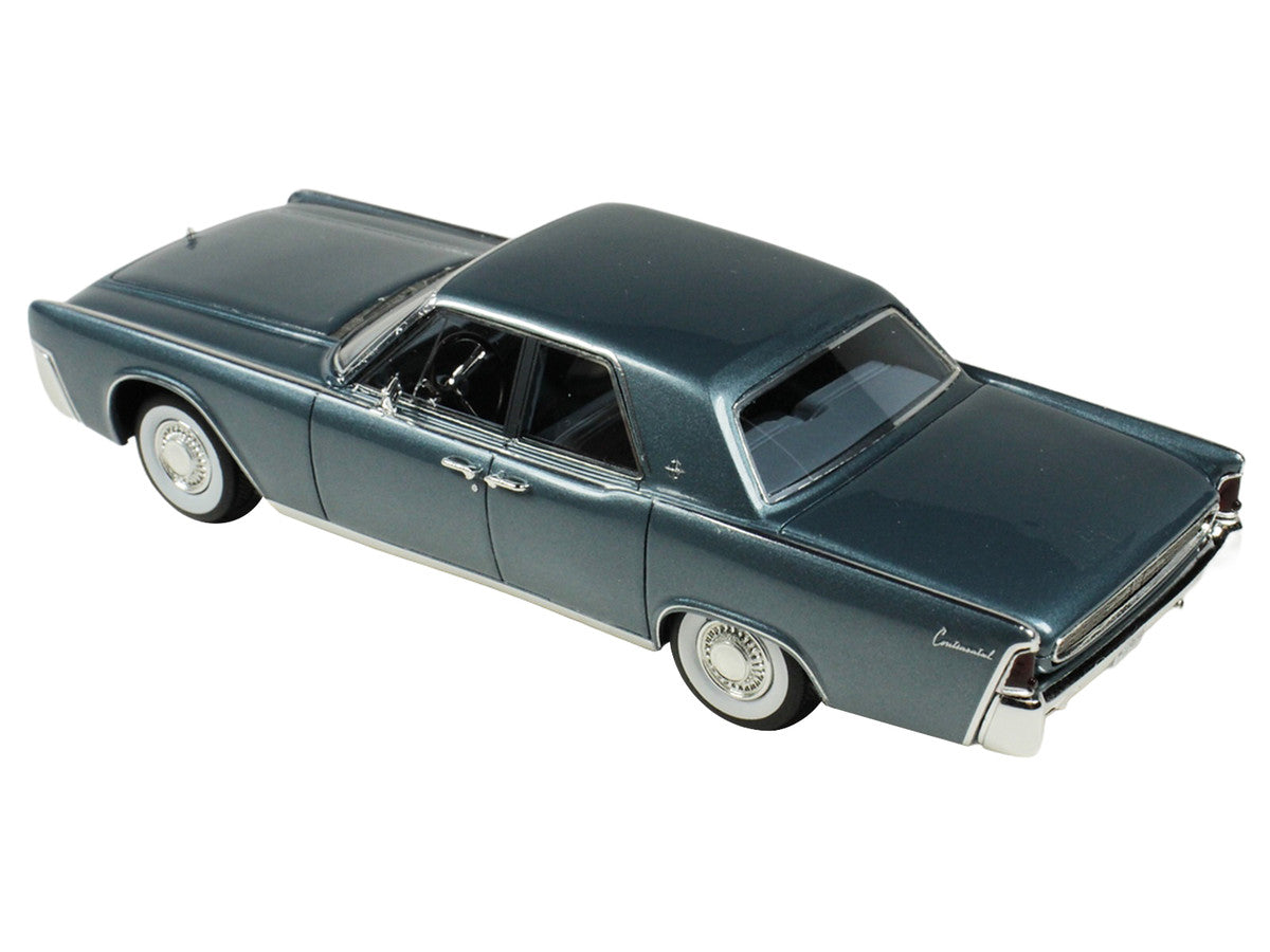 1962 Lincoln Continental Oxford Gray Metallic with Blue Interior Limited Edition to 200 pieces Worldwide 1/43 Model Car by Goldvarg Collection by Goldvarg Collection