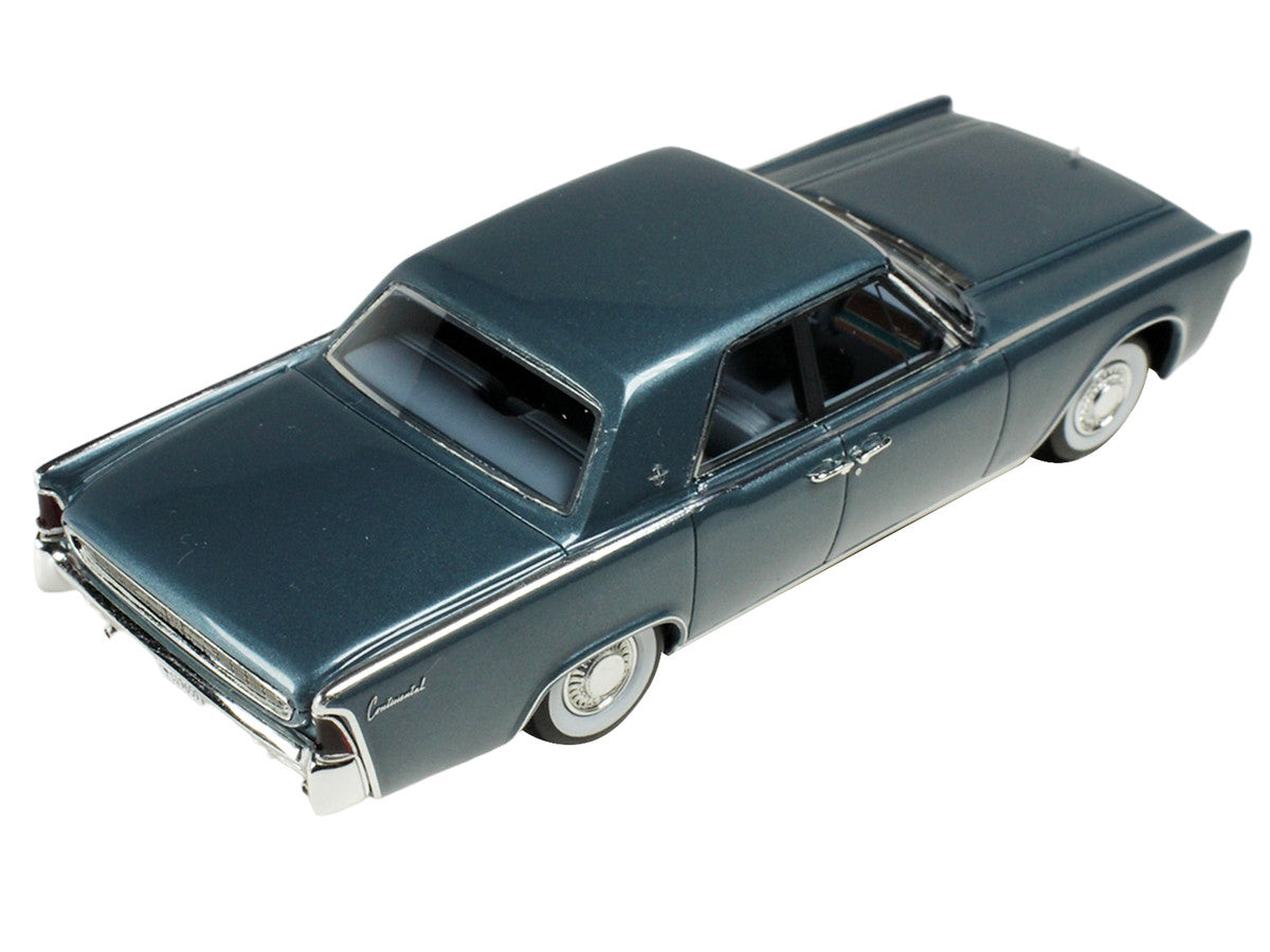 1962 Lincoln Continental Oxford Gray Metallic with Blue Interior Limited Edition to 200 pieces Worldwide 1/43 Model Car by Goldvarg Collection by Goldvarg Collection