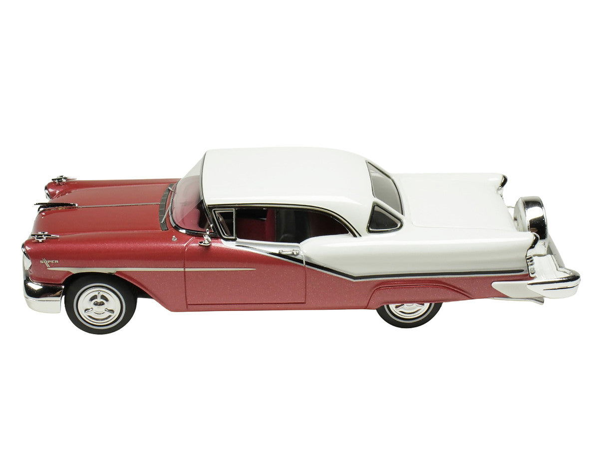 1957 Oldsmobile Starfire Royal Glow Red and Alcan White Limited Edition to 200 pieces Worldwide 1/43 Model Car by Goldvarg Collection by Goldvarg Collection
