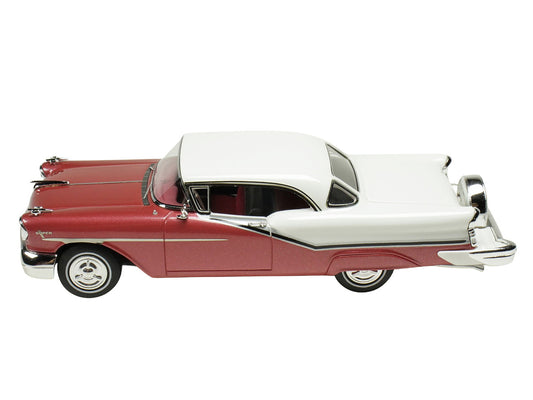 1957 Oldsmobile Starfire Royal Glow Red and Alcan White Limited Edition to 200 pieces Worldwide 1/43 Model Car by Goldvarg Collection by Goldvarg Collection