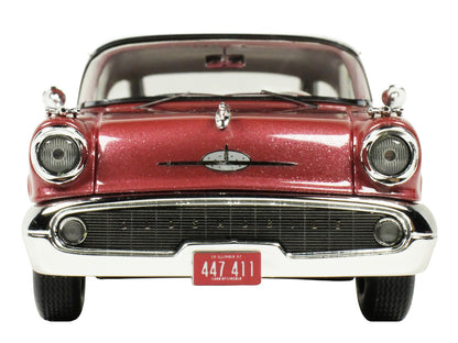 1957 Oldsmobile Starfire Royal Glow Red and Alcan White Limited Edition to 200 pieces Worldwide 1/43 Model Car by Goldvarg Collection by Goldvarg Collection