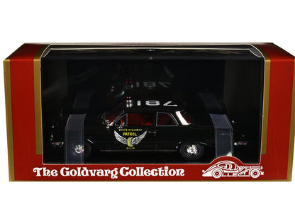 1961 Chevrolet Biscayne "Ohio State Highway Patrol" Black with Red Interior Limited Edition to 150 pieces Worldwide 1/43 Model Car by Goldvarg Collection by Goldvarg Collection