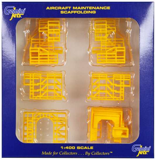 Aircraft Maintenance Scaffolding 6 Piece Set for 1/400 Scale Models by GeminiJets by GeminiJets