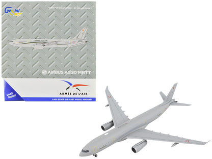 Airbus A330 MRTT Tanker Aircraft "Armee de l'Air - French Air Force" Gray "Gemini Macs" Series 1/400 Diecast Model Airplane by GeminiJets by GeminiJets