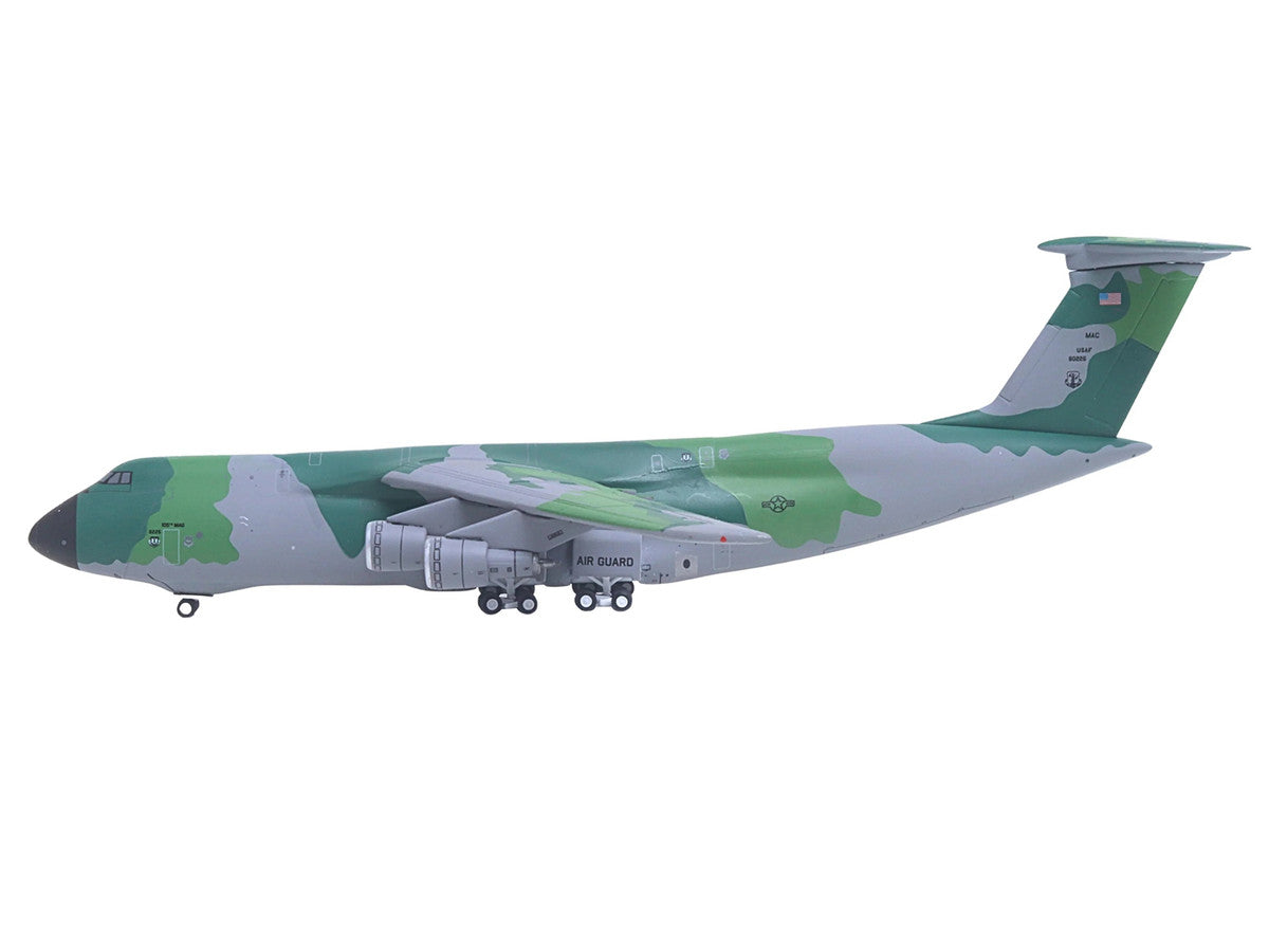 Lockheed C-5M Super Galaxy Transport Aircraft "New York Air National Guard 105th Airlift Wing Stewart Air National Guard Base" United States Air Force (68-0226) Green Camouflage "Gemini Macs" Series 1/400 Diecast Model Airplane by GeminiJets by GeminiJets