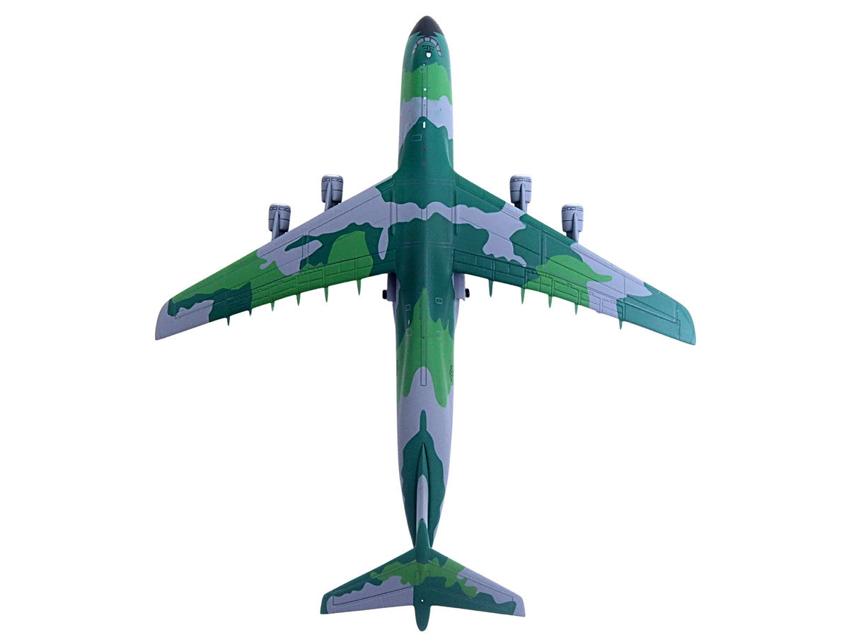 Lockheed C-5M Super Galaxy Transport Aircraft "New York Air National Guard 105th Airlift Wing Stewart Air National Guard Base" United States Air Force (68-0226) Green Camouflage "Gemini Macs" Series 1/400 Diecast Model Airplane by GeminiJets by GeminiJets