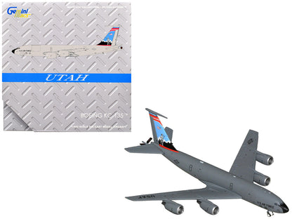 Boeing KC-135R Stratotanker Aircraft "Utah Air National Guard" United States Air Force (61-0275) Gray "Gemini Macs" Series 1/400 Diecast Model Airplane by GeminiJets by GeminiJets