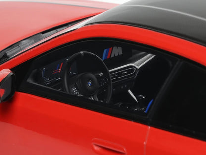 2023 AC Schnitzer ACS2 Sport (BMW M2) Toronto Red with Black Top 1/18 Model Car by GT Spirit by GT Spirit