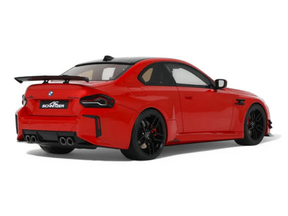 2023 AC Schnitzer ACS2 Sport (BMW M2) Toronto Red with Black Top 1/18 Model Car by GT Spirit by GT Spirit