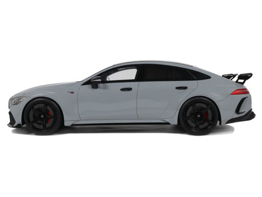 2024 Brabus Rocket 1000 Nardo Gray with Black Top 1/18 Model Car by GT Spirit by GT Spirit