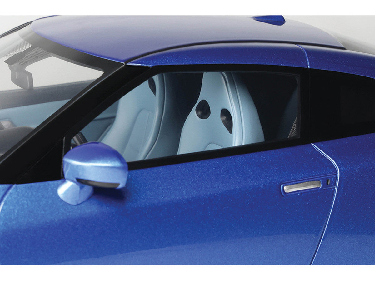 2024 Nissan GT-R Skyline Edition Bayside Blue Metallic 1/18 Model Car by GT Spirit by GT Spirit