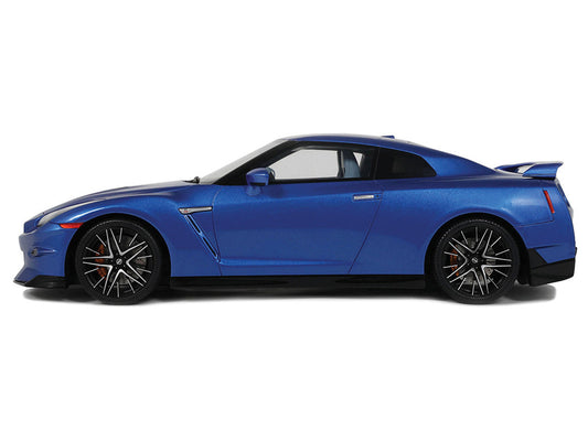 2024 Nissan GT-R Skyline Edition Bayside Blue Metallic 1/18 Model Car by GT Spirit by GT Spirit