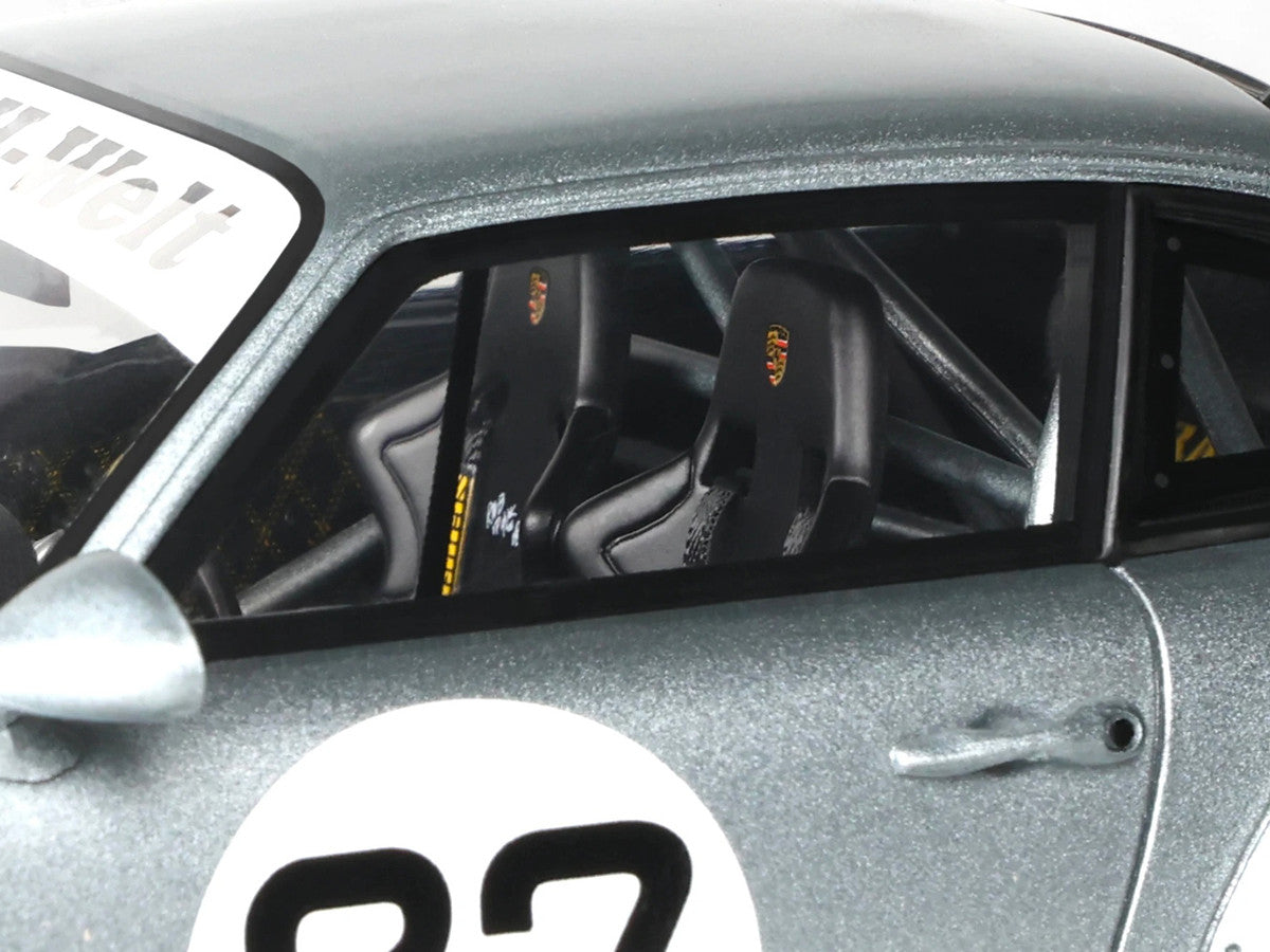 2024 RWB Yuiitsumuni #27 Silver Metallic 1/18 Model Car by GT Spirit by GT Spirit