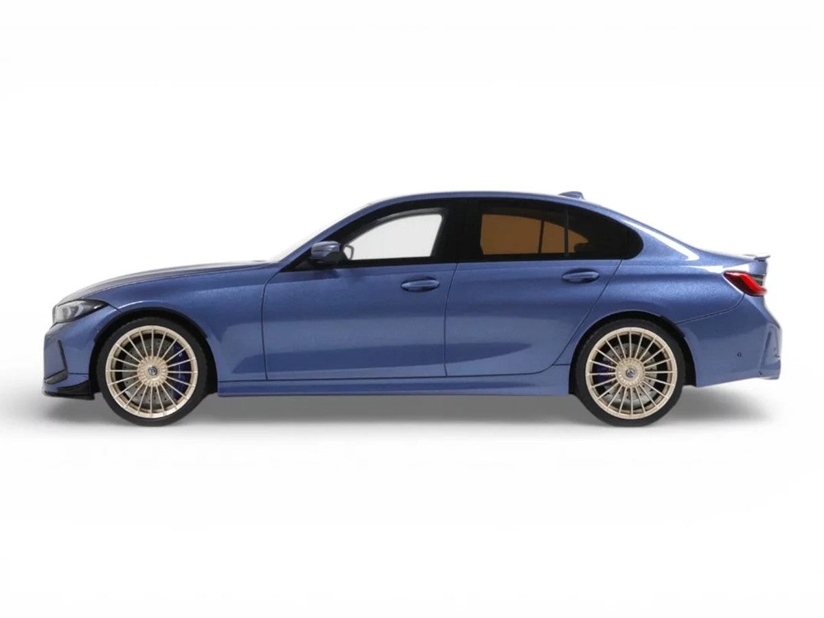2024 BMW Alpina B3 GT Saloon Blue Metallic 1/18 Model Car by GT Spirit by GT Spirit