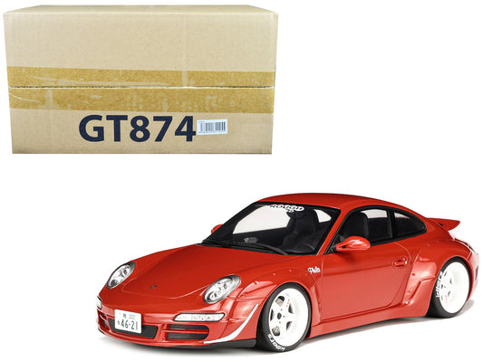 2021 Porsche 911 RWB "AKA Phila" Red 1/18 Model Car by GT Spirit by GT Spirit