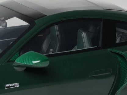 2024 Brabus 900 Rocket-R Green Metallic with Green Carbon Hood 1/18 Model Car by GT Spirit