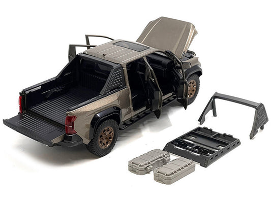 2024 Toyota Tacoma Trailhunter Edition Pickup Truck Bronze Metallic 1/24 Diecast Model Car by Other