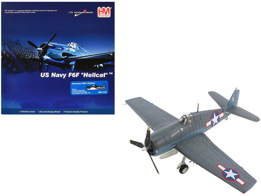 Grumman F6F-3 Hellcat Fighter Aircraft "Ruth-Less Lt. Oscar Chenoweth VF-38 Segi Point Airstrip New Georgia Island" (1943) United States Navy "Air Power Series" 1/72 Diecast Model by Hobby Master by Hobby Master