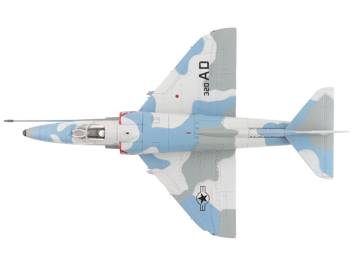 Douglas A-4E Skyhawk Aircraft "151118 Aggressor Scheme VA-43" (1975) United States Navy "Air Power Series" 1/72 Diecast Model by Hobby Master by Hobby Master