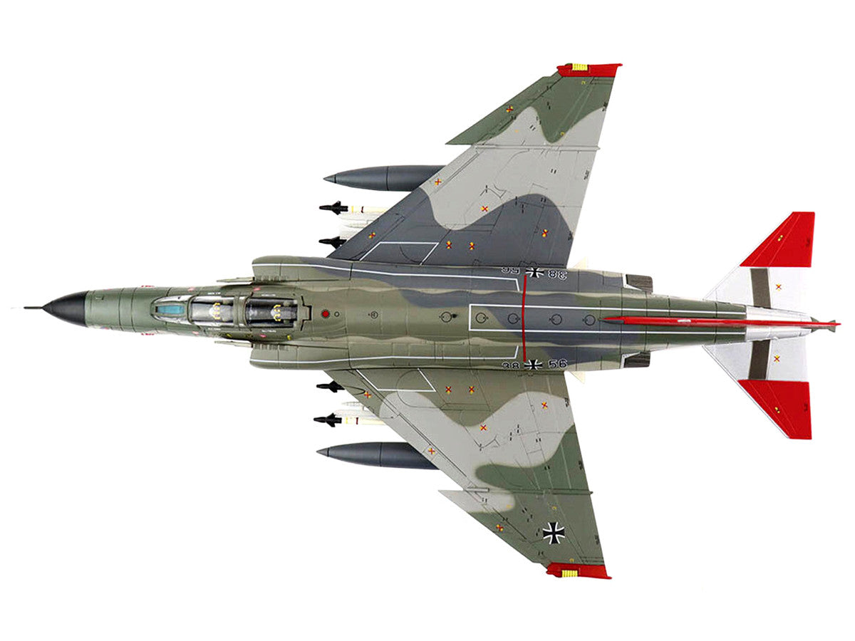 McDonnell Douglas F-4F Phantom II "Norm 81" Fighter Aircraft "JG 71 "Richthofen" GAFTIC 86 CFB Goose Bay Canada" (May 1986) "Air Power Series" 1/72 Diecast Model by Hobby Master by Hobby Master